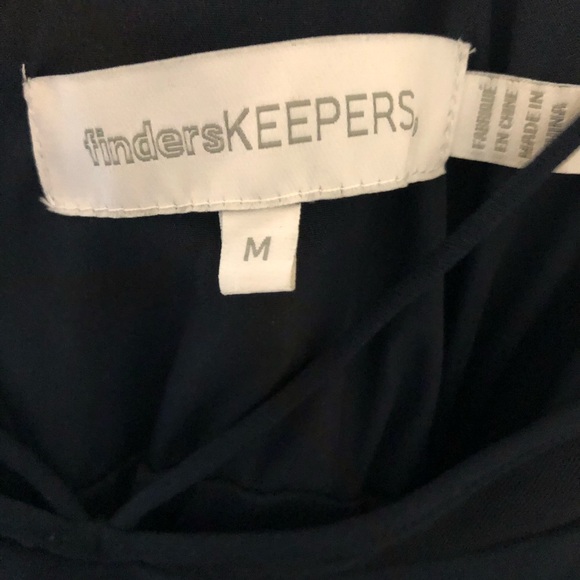 Finders Keepers Navy Jumpsuit